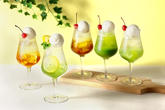 【7/1~】Japanese Tea Soda Float